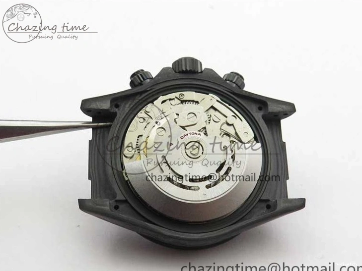 Red Carbon Daytona Carbon on Strap Hand OMF Dial Edition Nylon Black Black A4130 Best DIW 1121